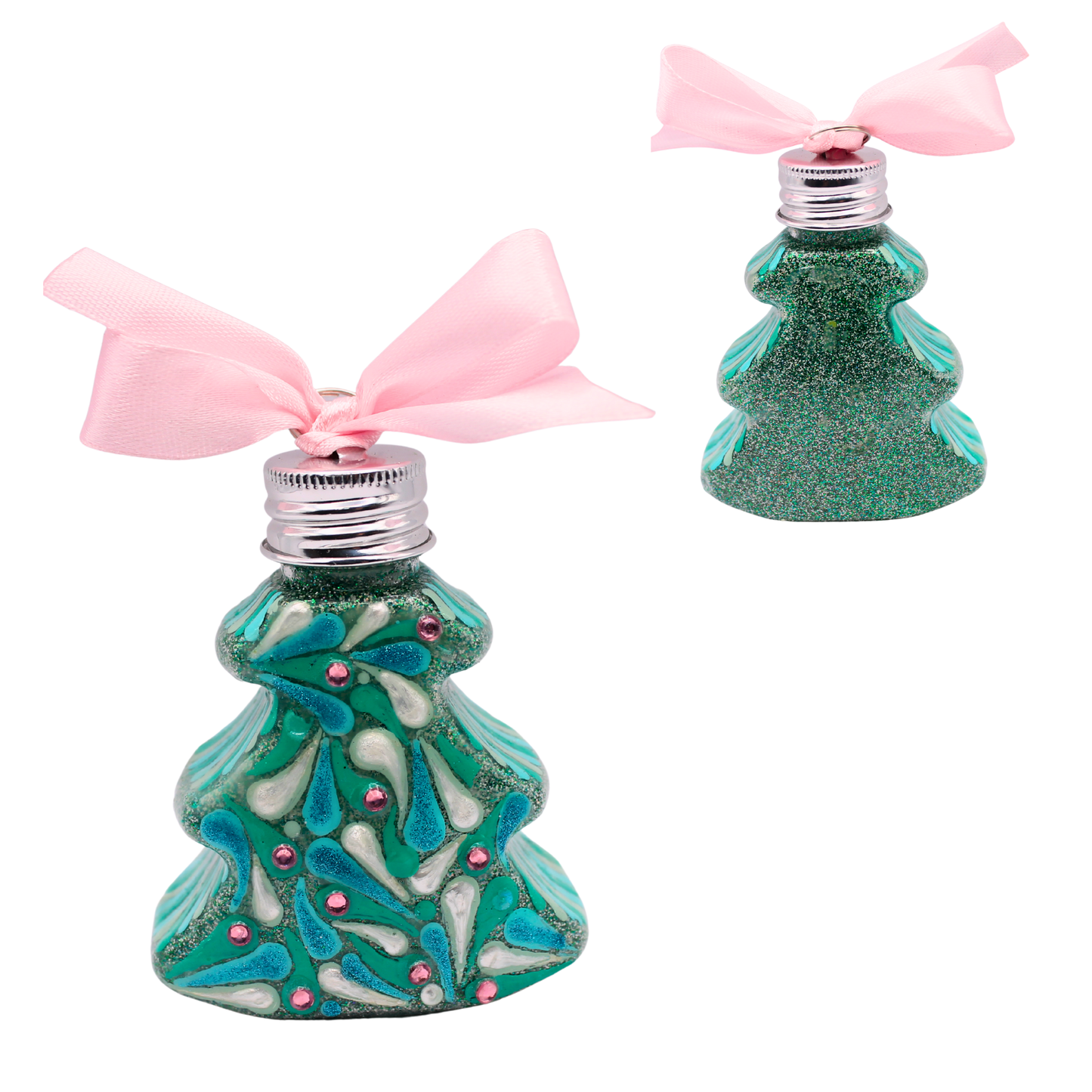 2.75" Glitter Christmas Tree Ornament