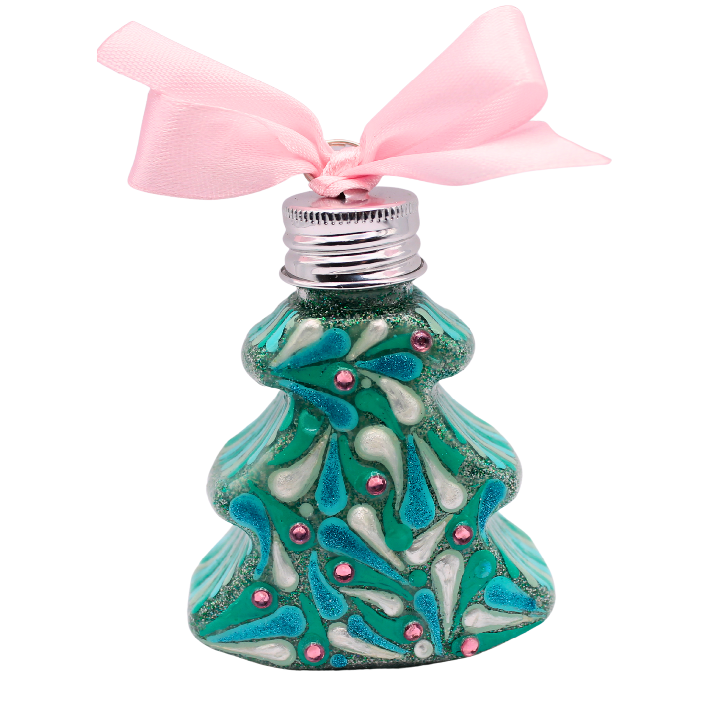 2.75" Glitter Christmas Tree Ornament