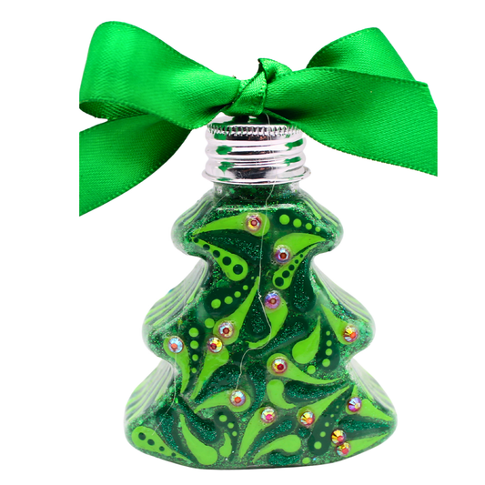 2.75" Glitter Christmas Tree  Ornament