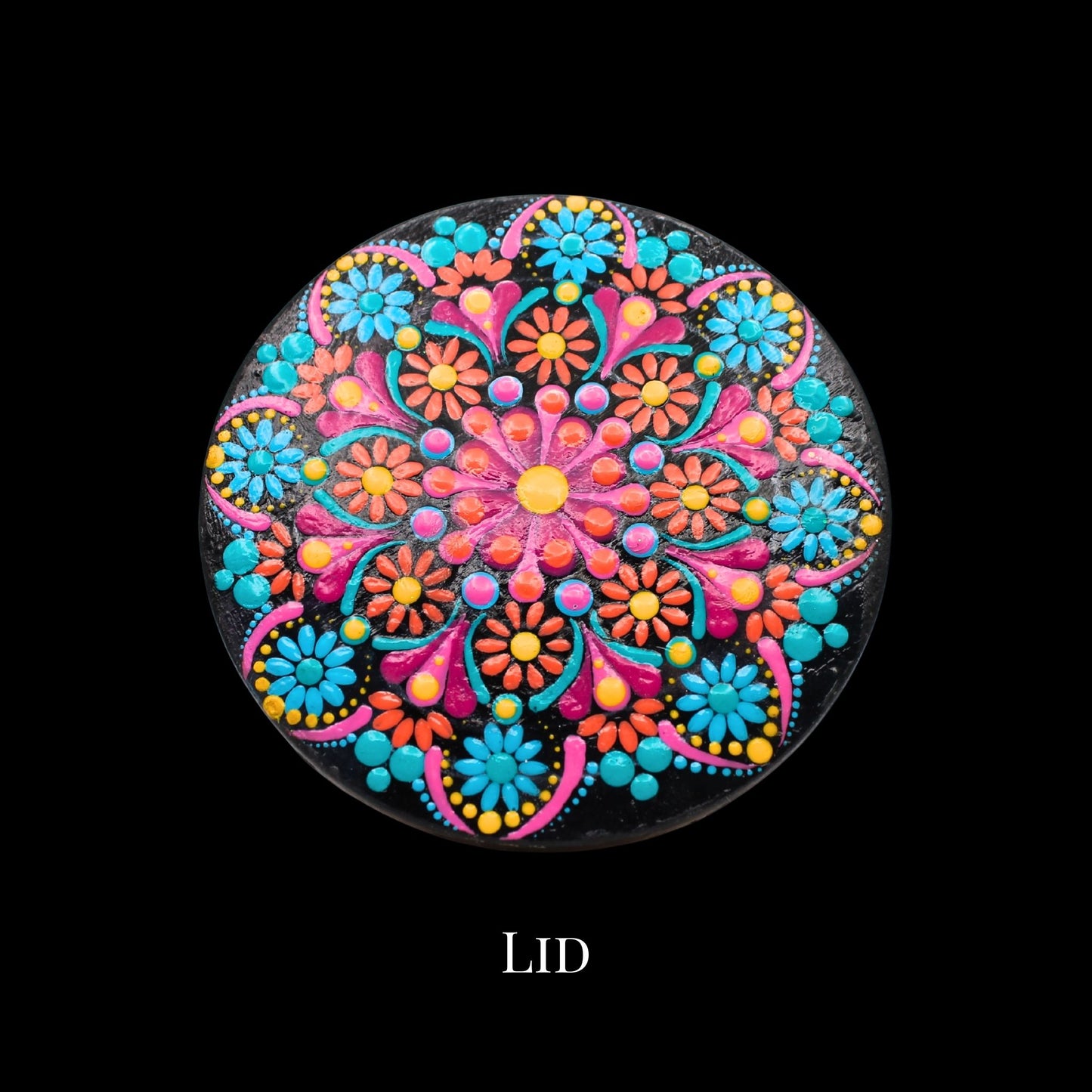 Beautiful Soul Mandala Glass Jar