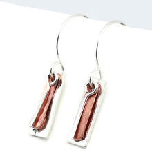 Load image into Gallery viewer, Believe Rectangle Earrings
