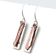 Load image into Gallery viewer, Bl@w Me Rectangle Earrings
