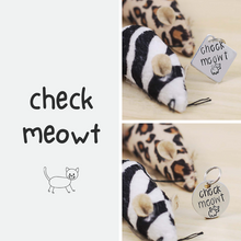 Load image into Gallery viewer, &quot;check meowt&quot;  Pet Tag
