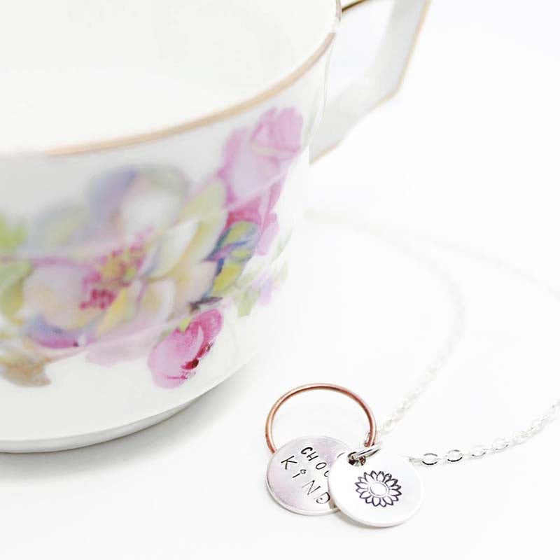 Choose Kind Charm Necklace