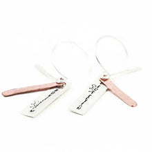 Load image into Gallery viewer, Fu@k Perfection Rectangle Earrings
