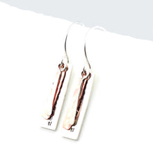 Load image into Gallery viewer, Fu@k Perfection Rectangle Earrings
