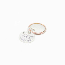 Load image into Gallery viewer, Fu@king Ray of Sunshine Charm Necklace
