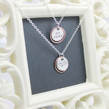 Load image into Gallery viewer, Go Away w/Infinity Charm Necklace
