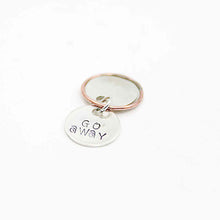 Load image into Gallery viewer, Go Away w/Infinity Charm Necklace
