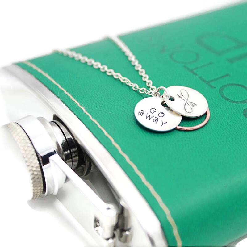 Go Away w/Infinity Charm Necklace