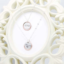 Load image into Gallery viewer, Namaste Bit@h Charm Necklace
