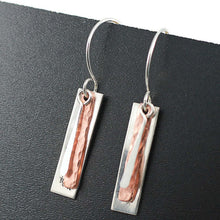 Load image into Gallery viewer, Queen &quot;B&quot; Rectangle Earrings
