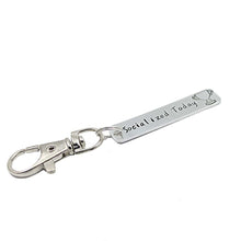 Load image into Gallery viewer, &quot;Socialized Today&quot;  Keychain
