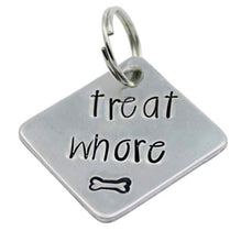 Load image into Gallery viewer, &quot;treat whore&quot;  Pet Tag
