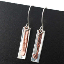 Load image into Gallery viewer, Warrior Rectangle Earrings
