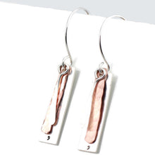 Load image into Gallery viewer, Warrior Rectangle Earrings
