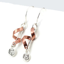 Load image into Gallery viewer, Zero Fox Given Swirl Earrings
